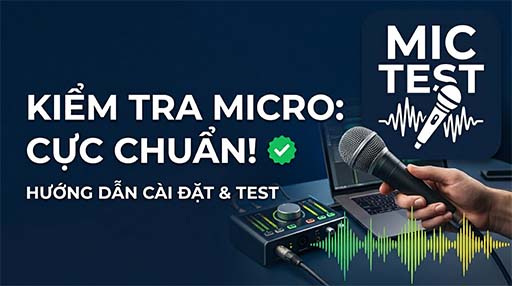 Kiểm Tra Mic — Test Mic Online Miễn Phí